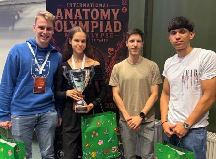 &Scaron;tudenti UL MF zmagali na mednarodni anatomski olimpijadi