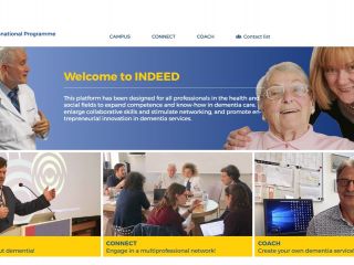 INDEED platforma – informacije, izobraževalne vsebine in uporabna orodja na področju demence