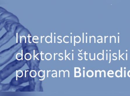 Informativni dan za Interdisciplinarni doktorski &scaron;tudijski program Biomedicina