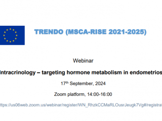 Webinar Intracrinology – targeting hormone metabolism in endometriosis