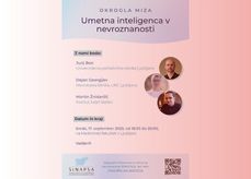 Okrogla miza: Umetna inteligenca v nevroznanosti